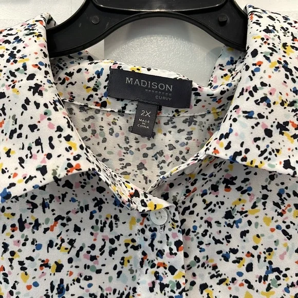 Like new cap sleeve blouse - Picture 2 of 2